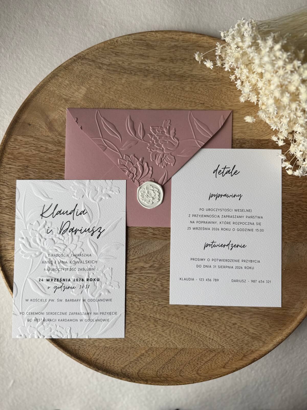 zaproszenie peony 01